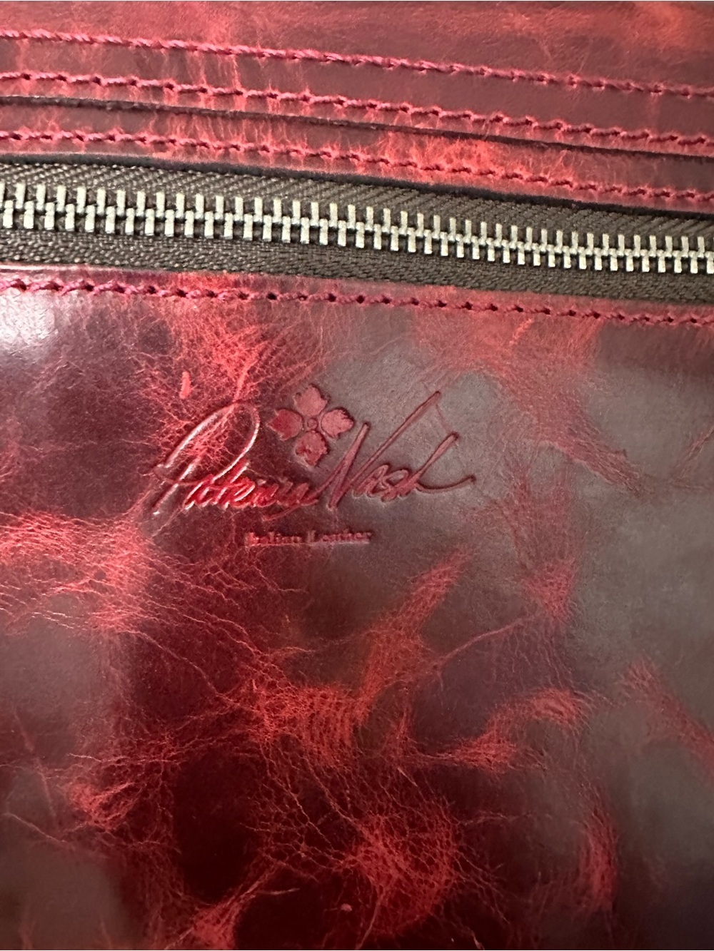 Patricia Nash Envelope Purse Burgundy Red
Leather Wallet Clutch Designer EUC - Picture 5 of 8